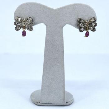 Zlaté náušnice - Motýl Zlaté náušnice - Motýl