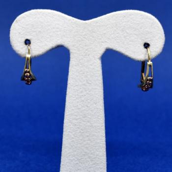 Zlaté dívčí náušnice Zlaté dívčí náušnice